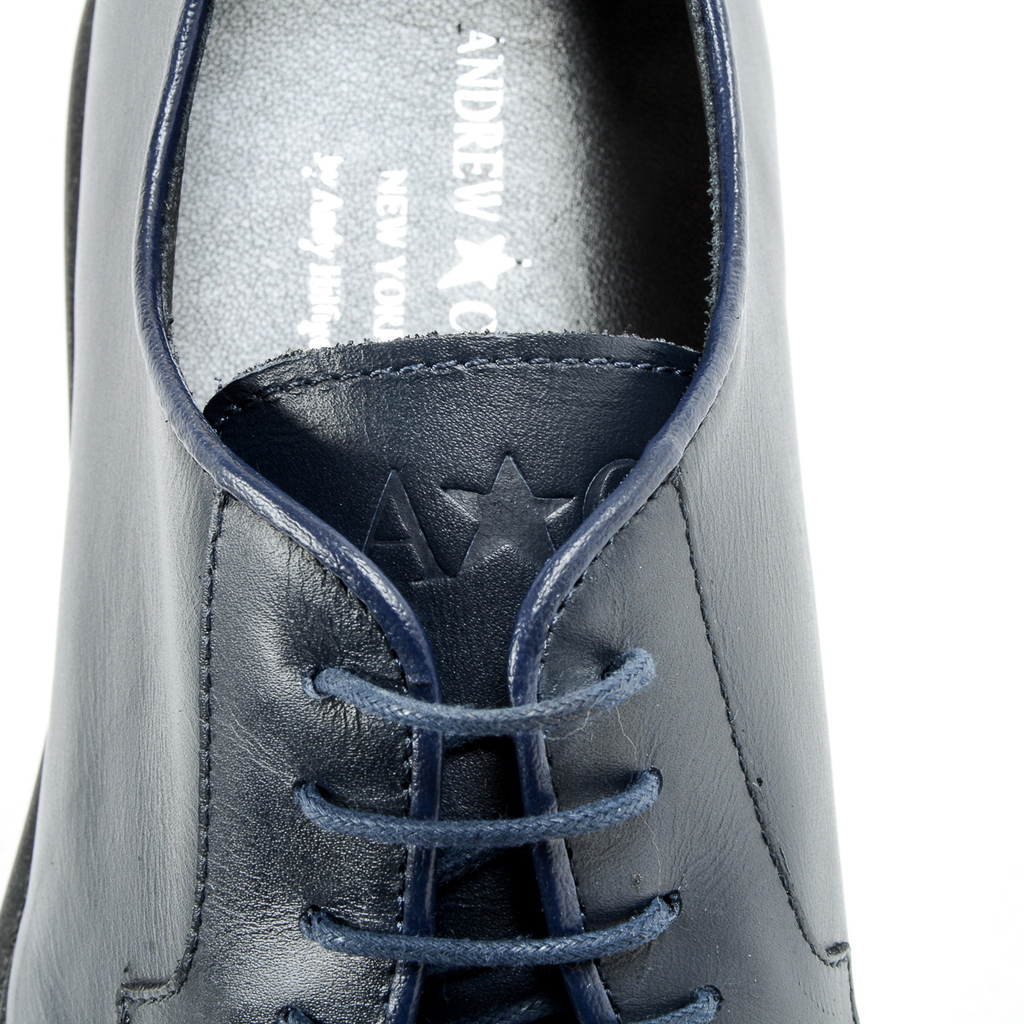 Andrew Charles Scarpe stringate da uomo blu JIMI