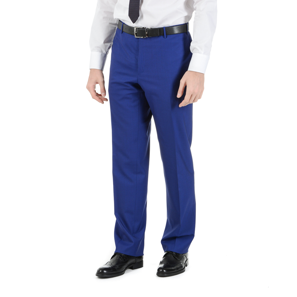 Abito da uomo Corneliani maniche lunghe blu Super 160's