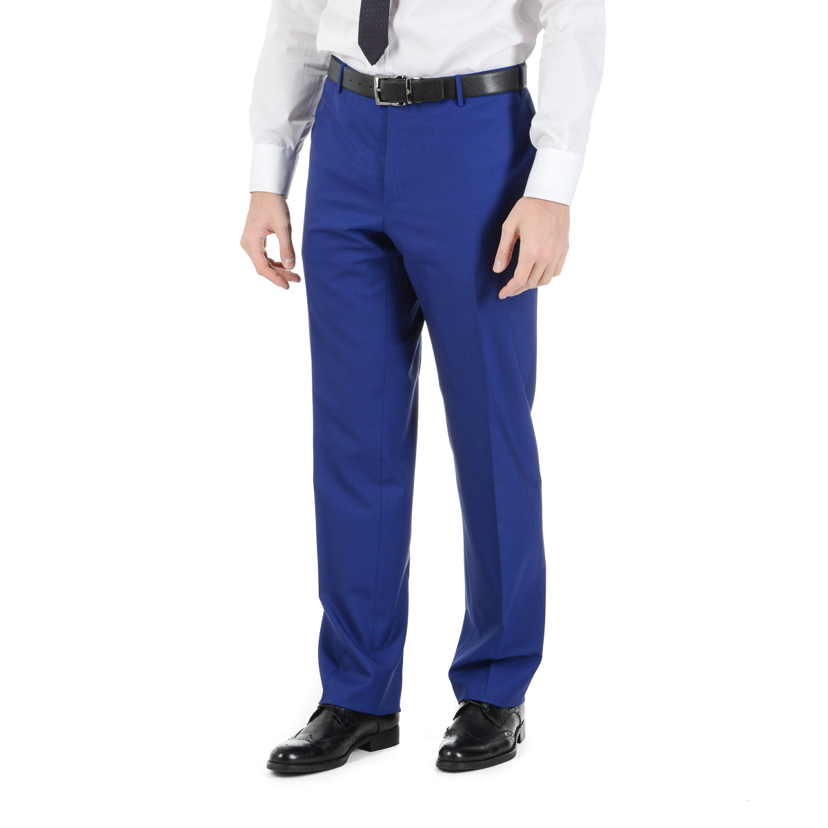 Abito da uomo Corneliani maniche lunghe blu Super 160's