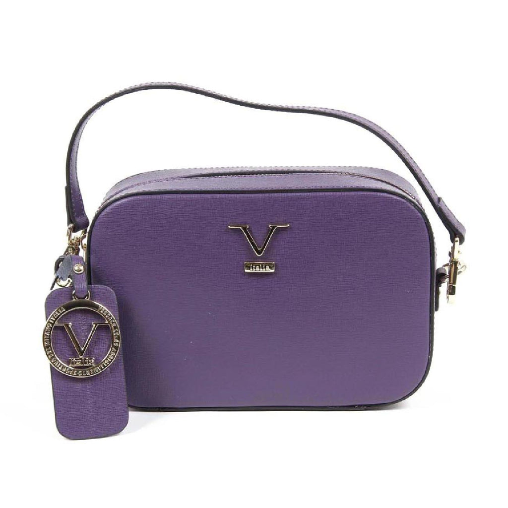 V 1969 Italia Borsa da donna V001 SAFFIANO VIOLA