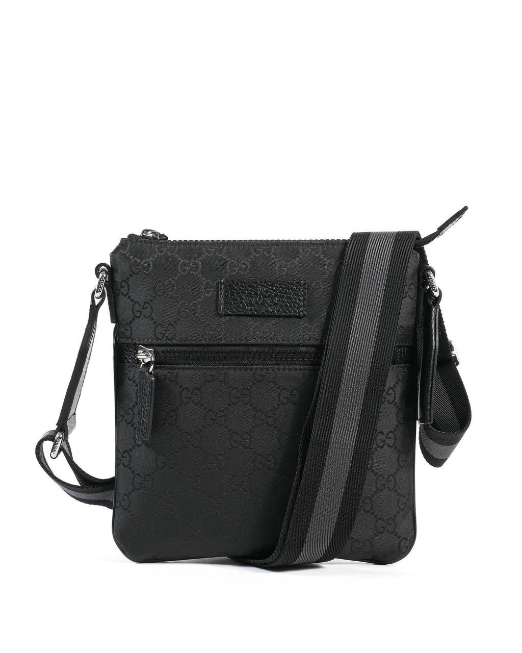 Borsa a tracolla piccola Gucci nera