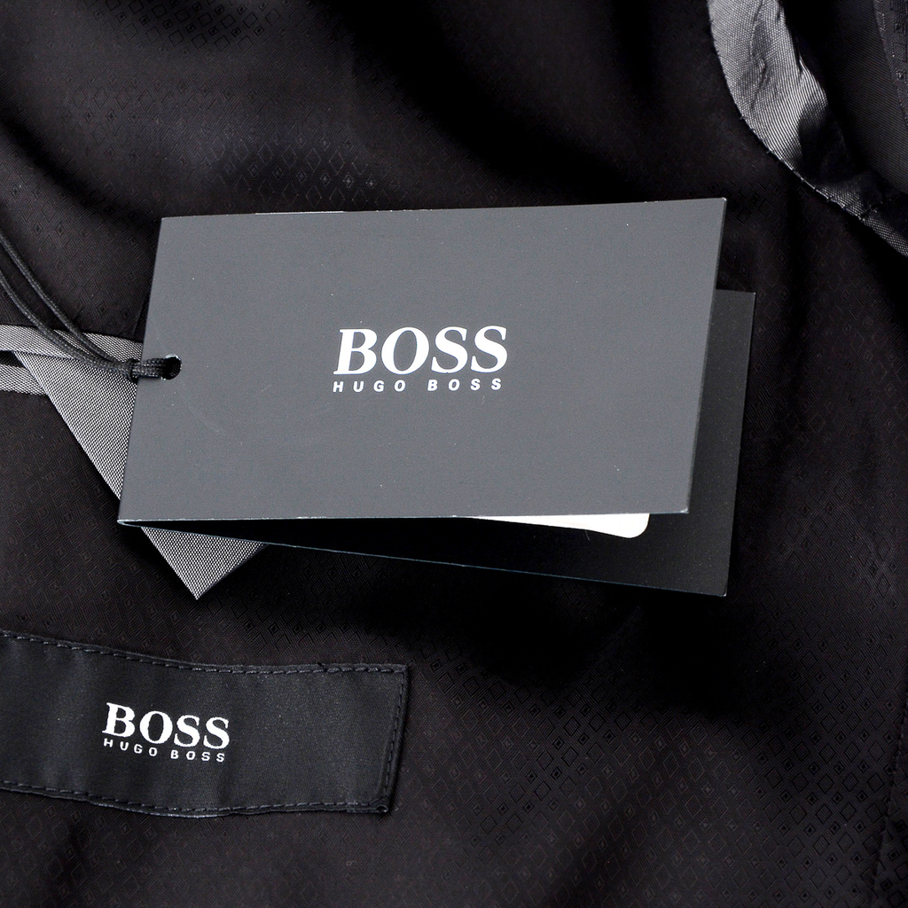 Giacca da uomo Hugo Boss a maniche lunghe grigia JAYDEN