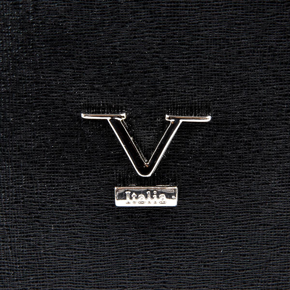 V 1969 Italia Borsa da donna nera VIENNA