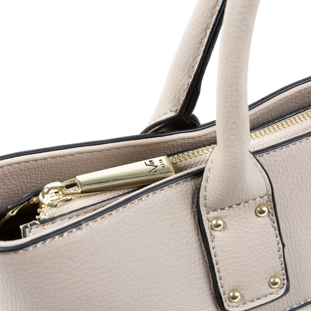 V 1969 Italia Borsa da donna grigio chiaro SOPHIA