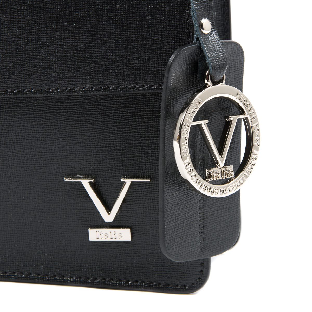 V 1969 Italia Borsa da donna nera MORA