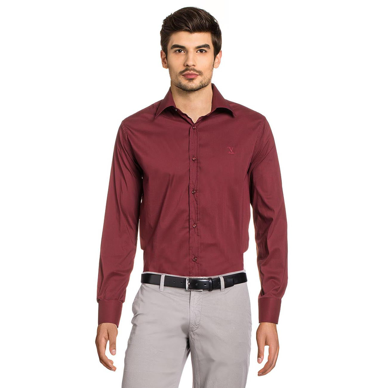 V 1969 Italia Camicia Uomo Modern Classic Fit 377 ART. 12