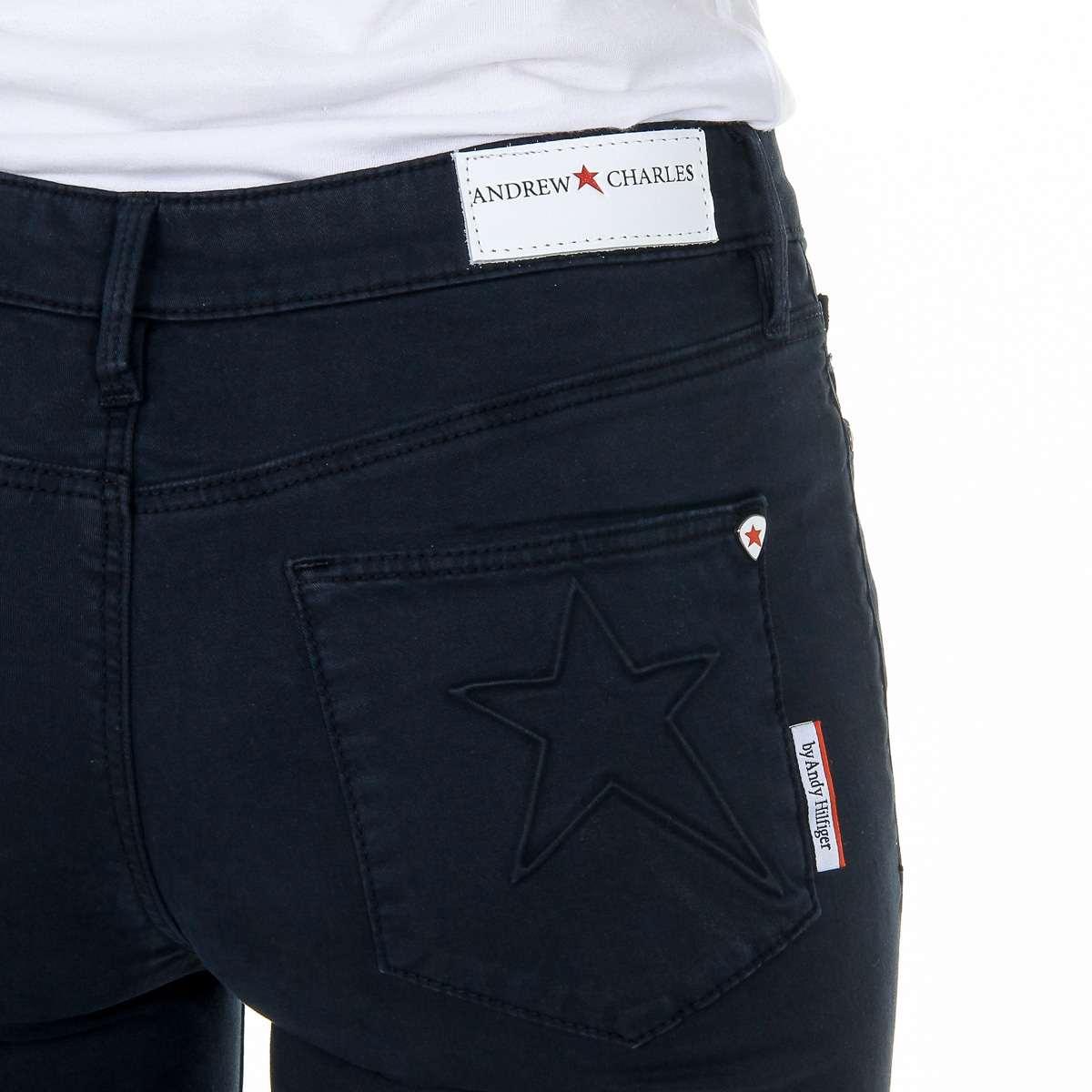 Pantaloni da donna Andrew Charles Blu CLAIRE