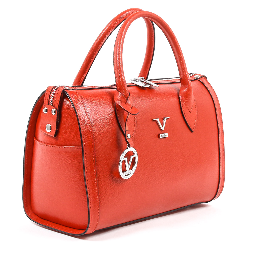 Borsa da donna V 1969 Italia V014-S SAFFIANO ROSSO