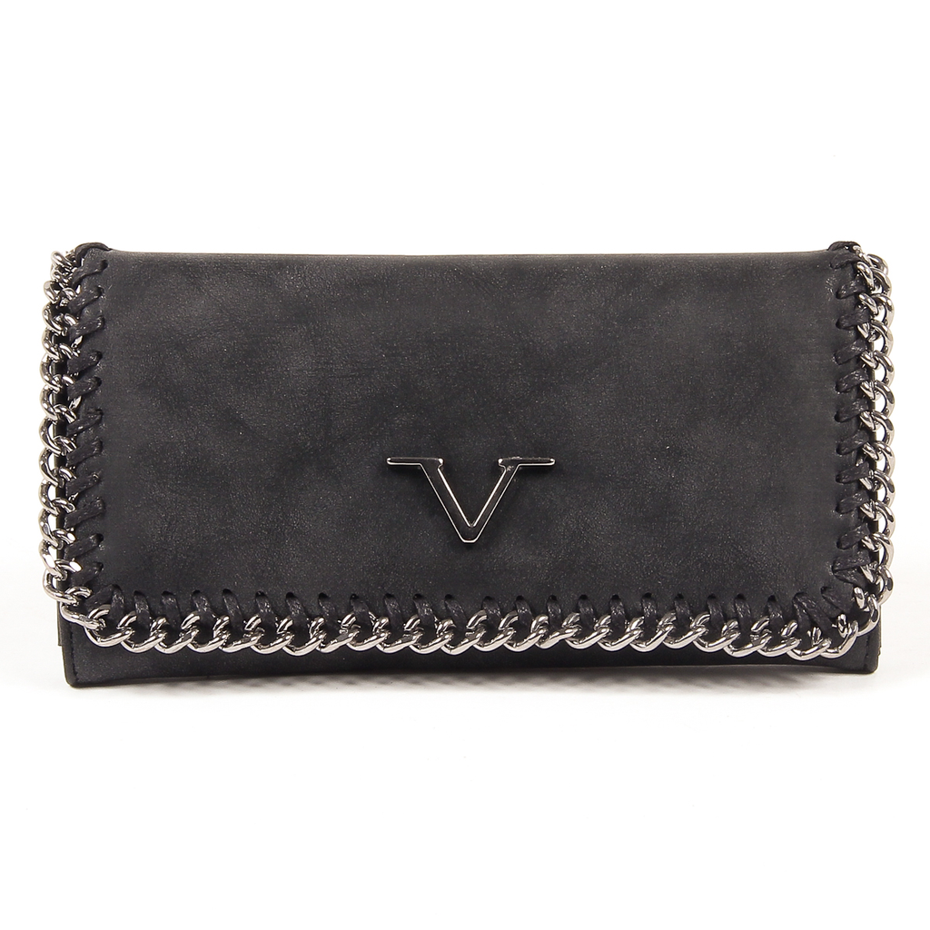 V 1969 Italia Borsa da donna nera VENUS
