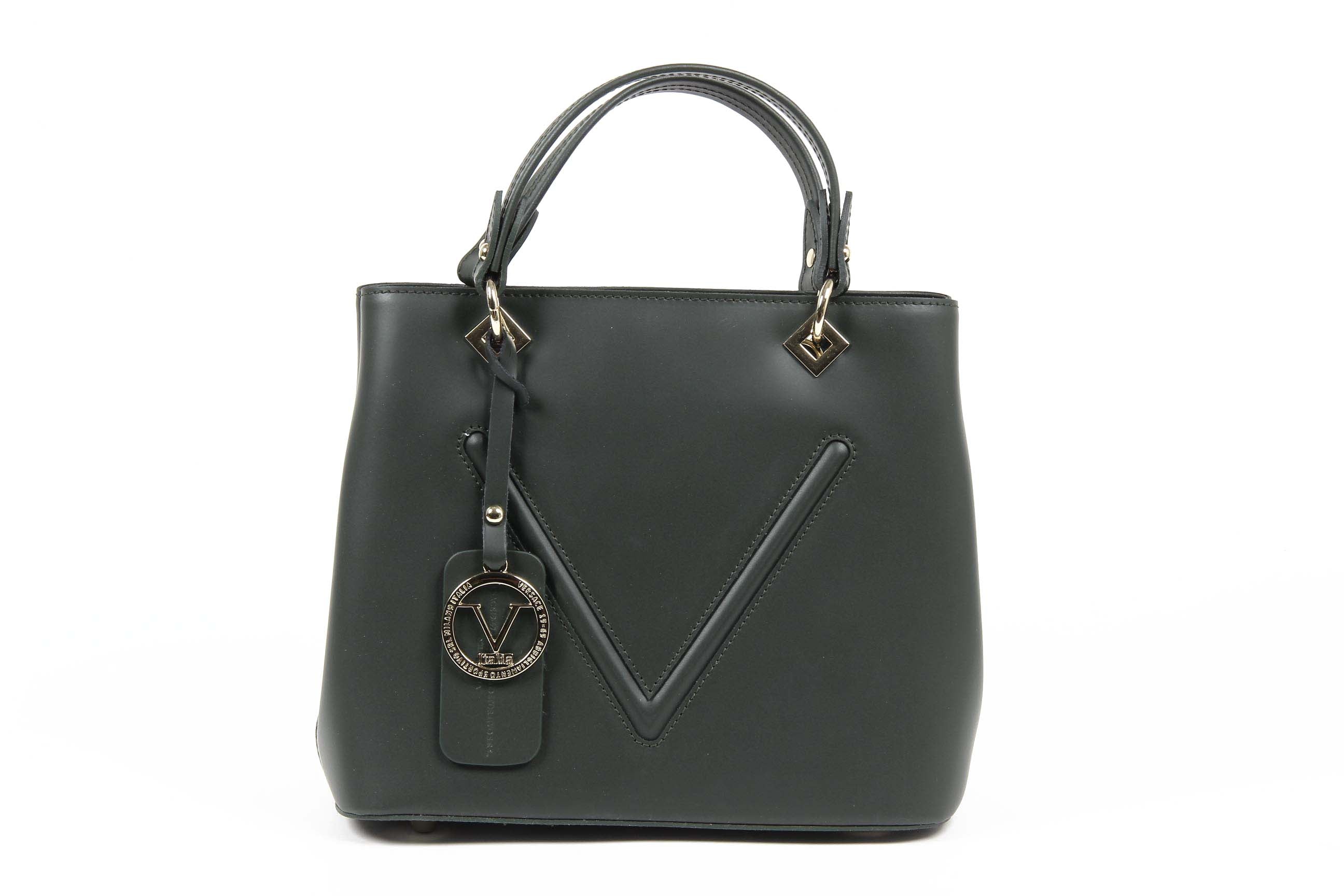 Borsa da donna V 1969 Italia V004/2 RUGA VERDE BOTTIGLIA