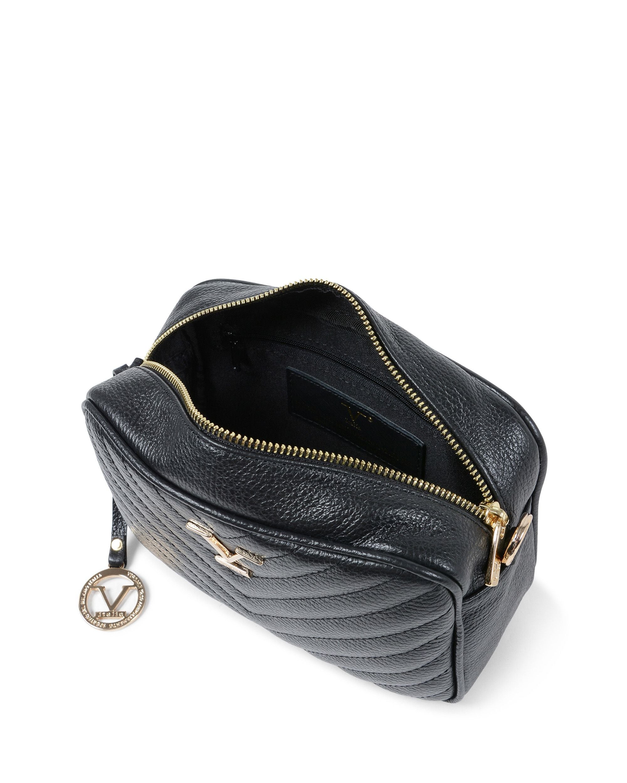 Borsa fotografica da donna V Italia Nera V101 52 DOLLARO NERO