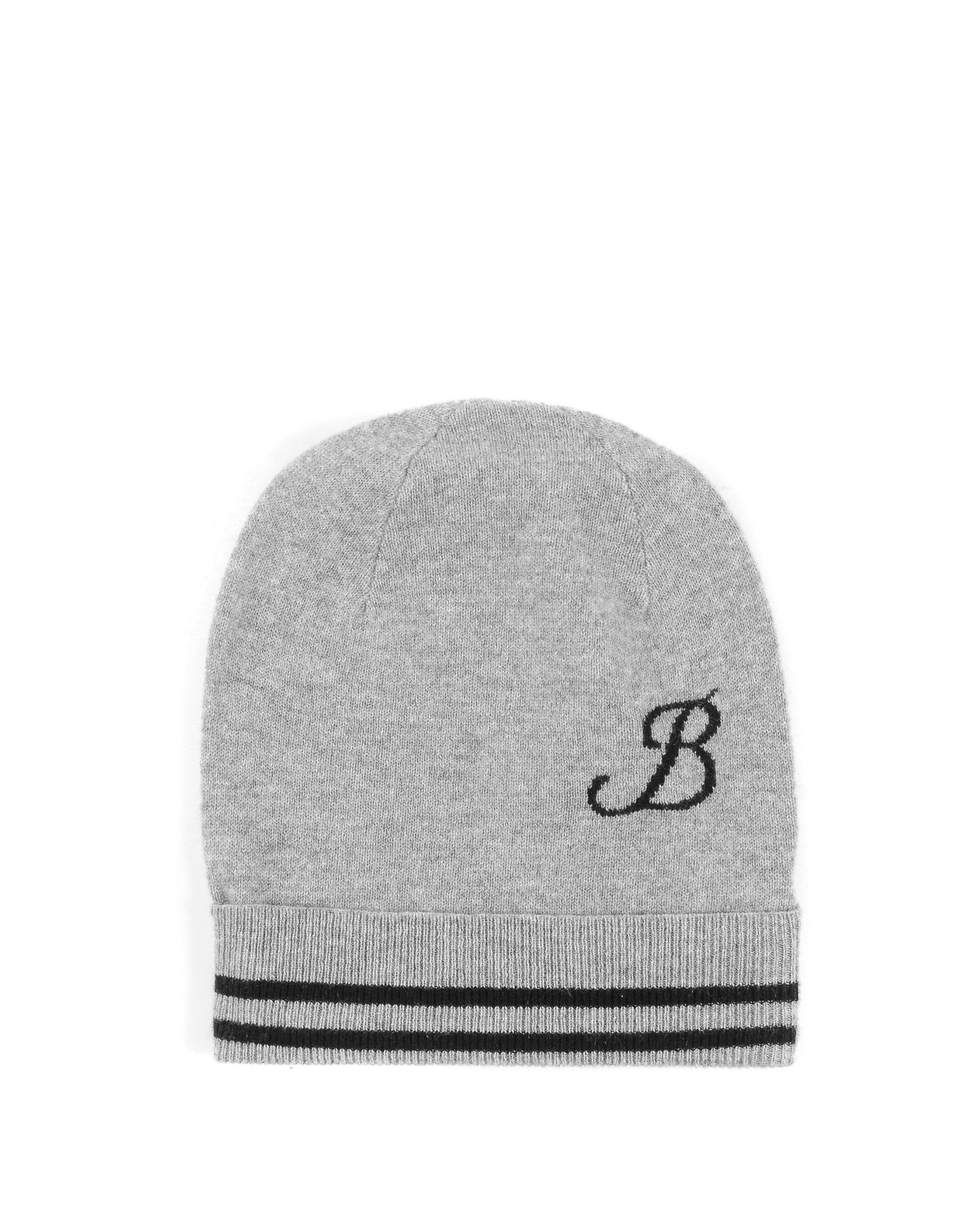 Berretto monogrammato Dee Ocleppo BRUNTSFIELD GREY B