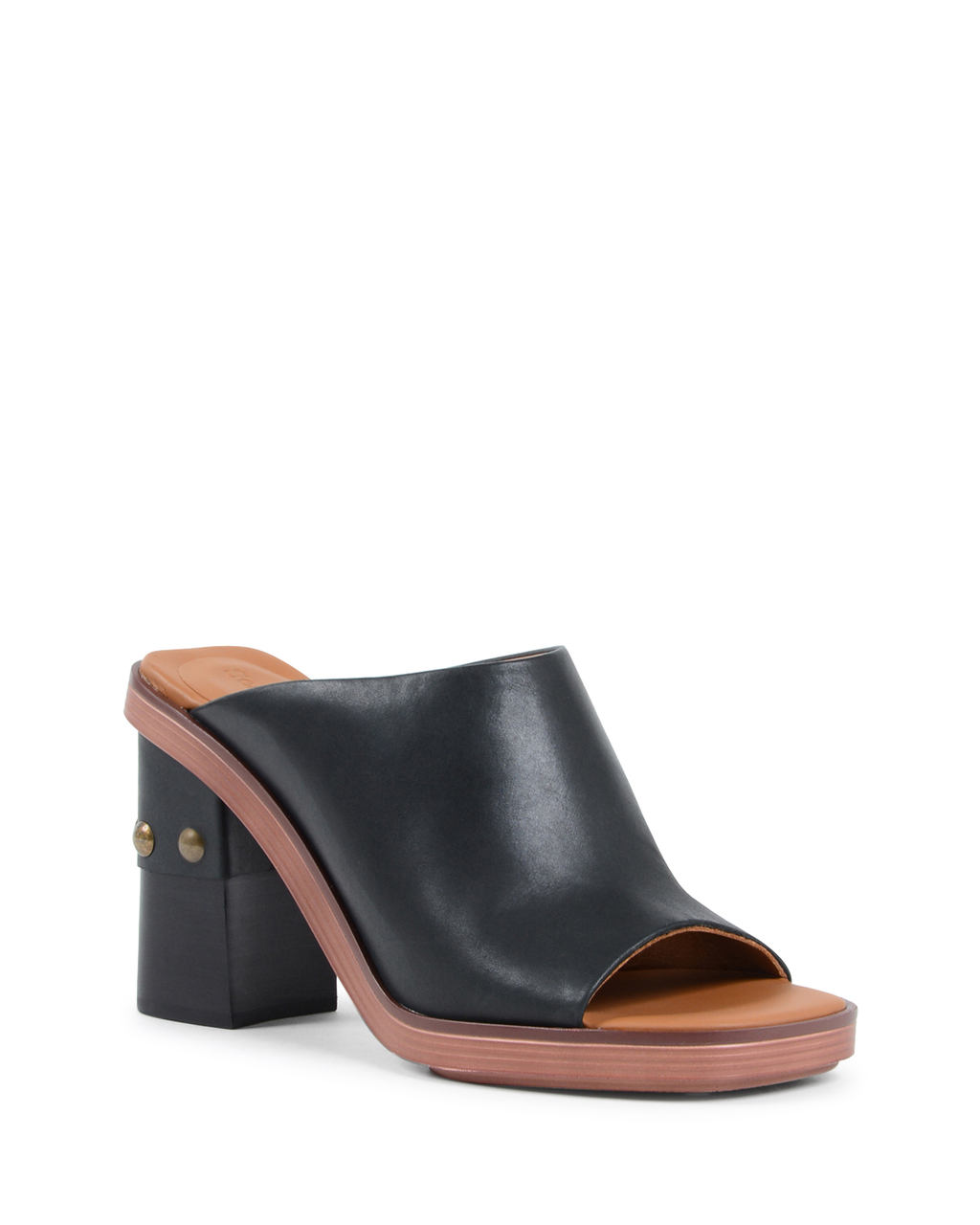 ChloÃ¨ Sandalo Mule da Donna Nero SB32041A NERO