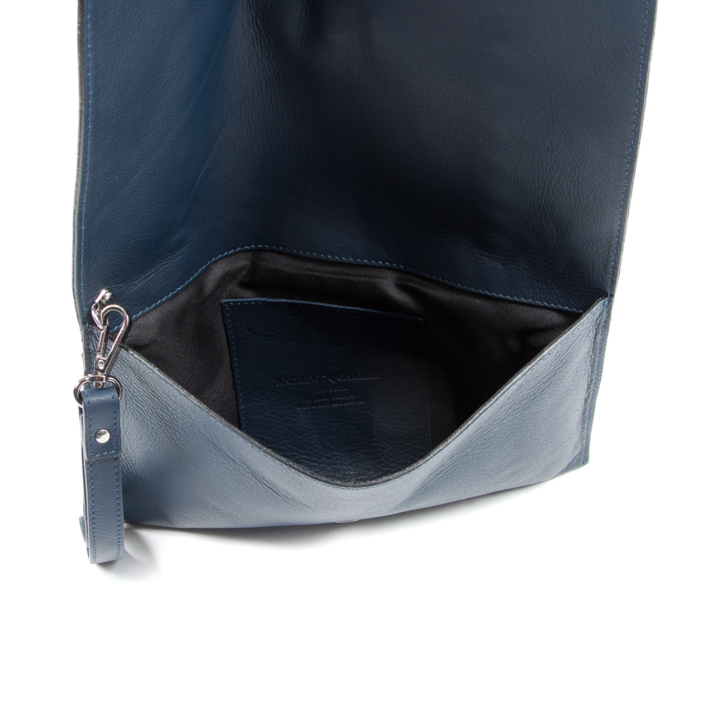 Borsa a mano da donna Andrew Charles Blu CORY