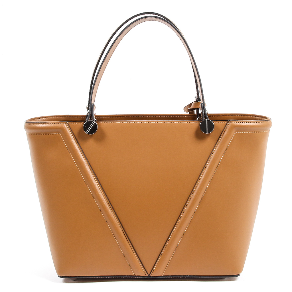 Borsa da donna V 1969 Italia V008-S RUGA CUOIO