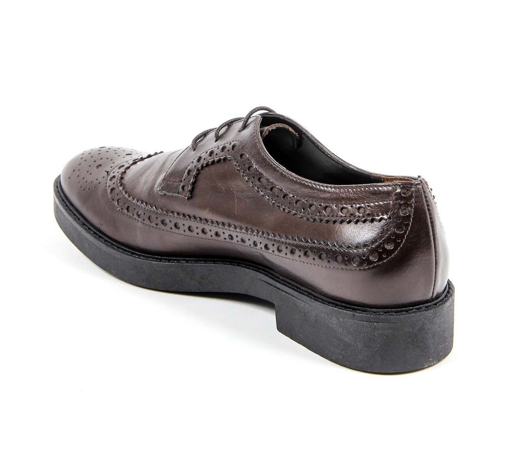 Scarpa Brogue Donna V 1969 Italia B1670 VITELLO T. MORO COCCO