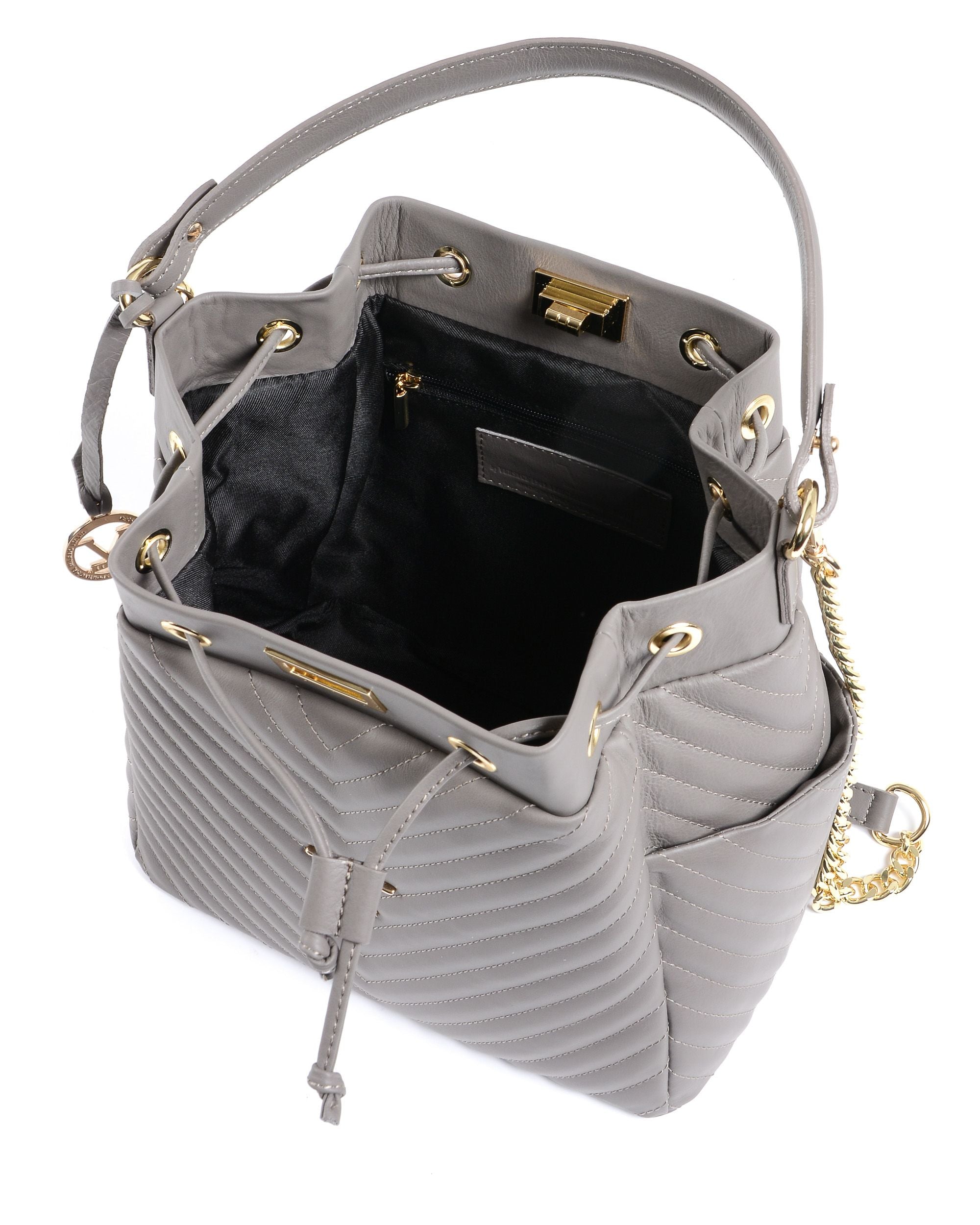V Italia Borsa da donna grigio scuro BH10272 52 SAUVAGE SMOG