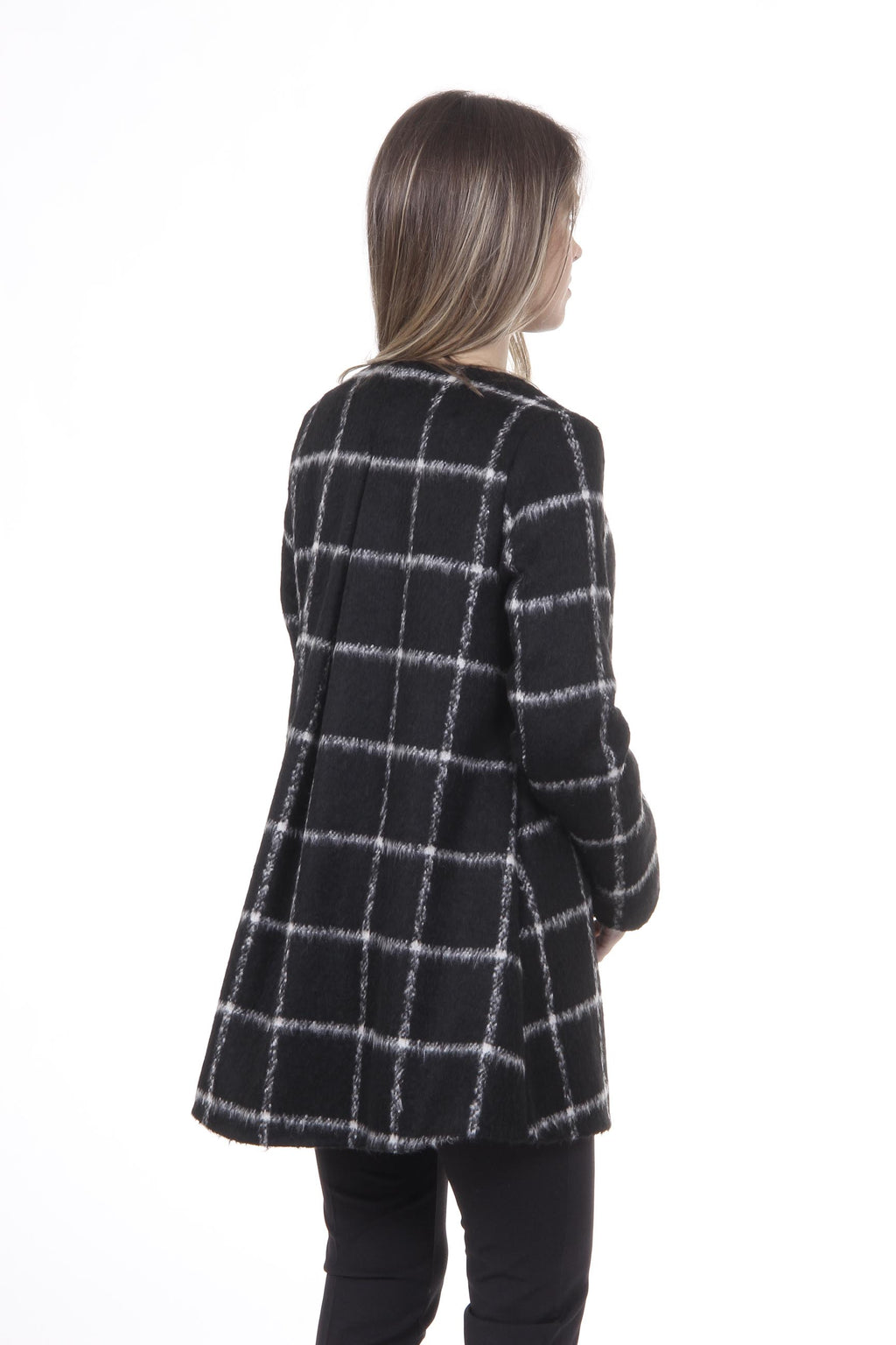 Cappotto da donna V 1969 Italia CAPPOTTO BAMBOLINA TESS. SARA NERO