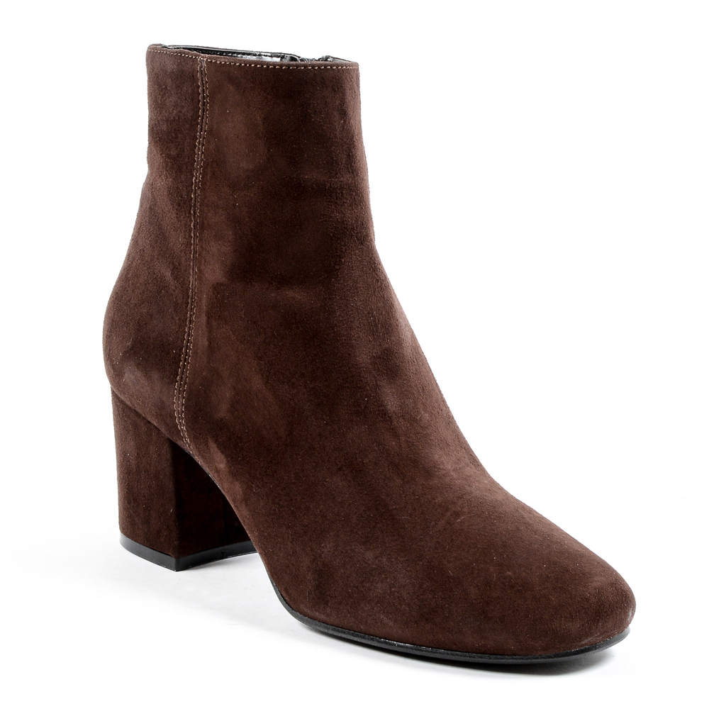 V 1969 Italia Stivaletto con tacco da donna Marrone MAD