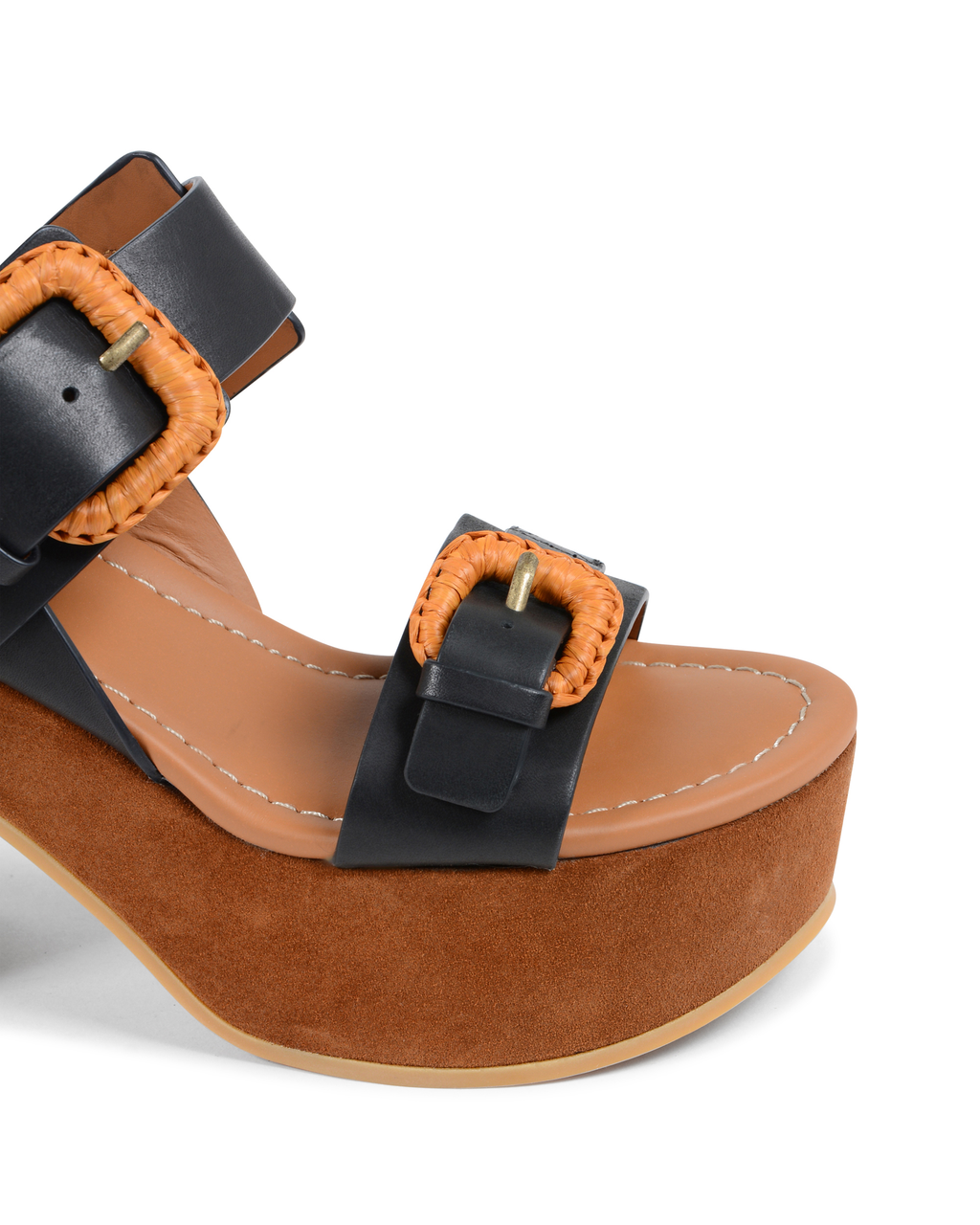 Chloè Sandalo Donna Nero SB30091 NERO TABACCO