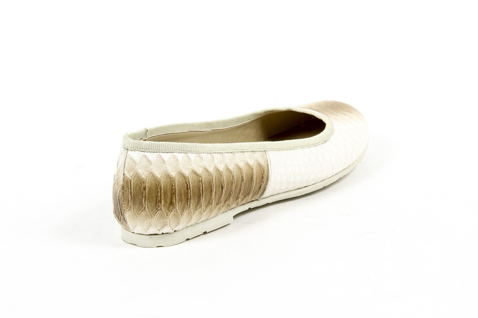 V 1969 Italia Ballerina da donna E08 PITONE BEIGE