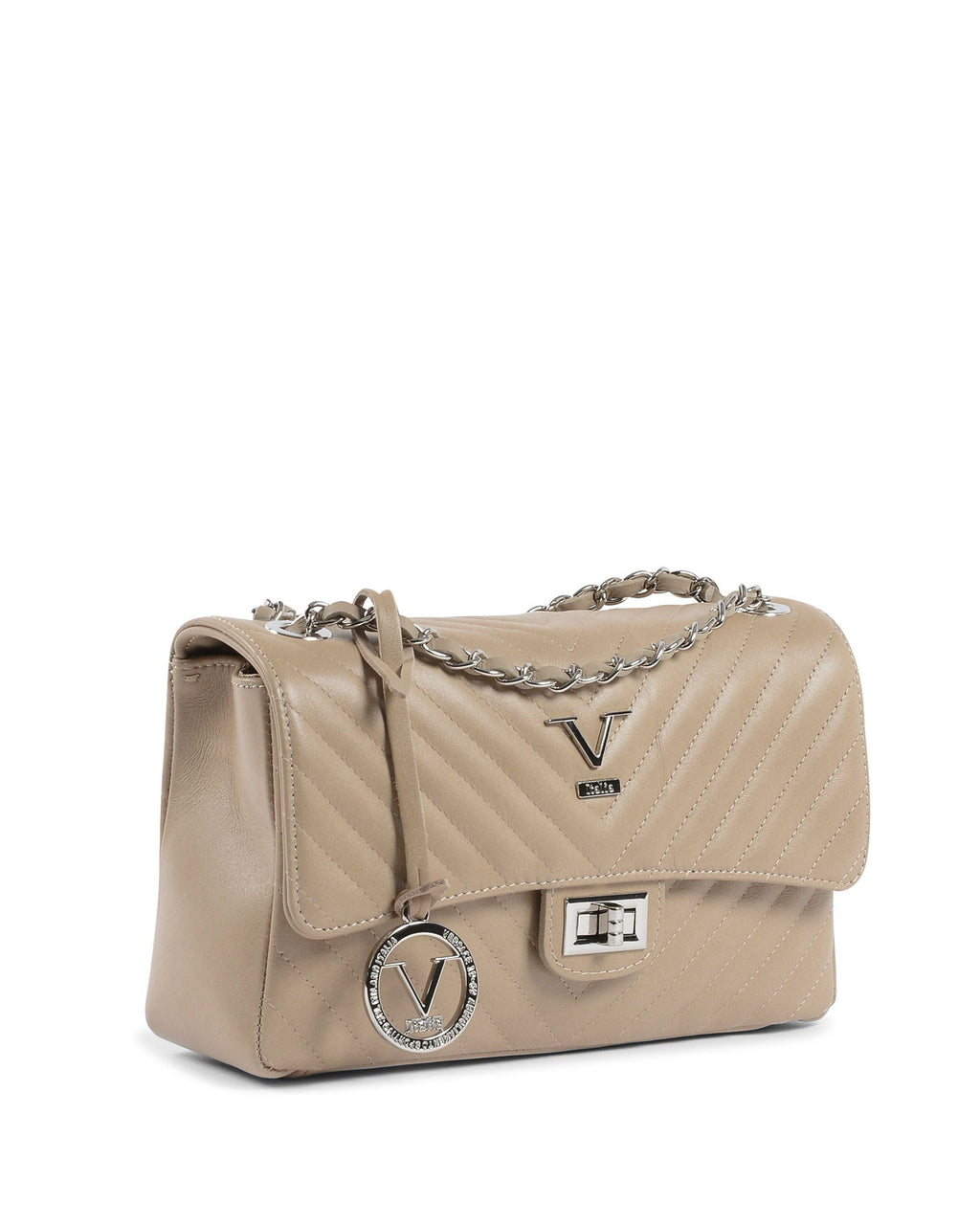 V Italia Borsa da donna Taupe V0116 SAUVAGE TAUPE