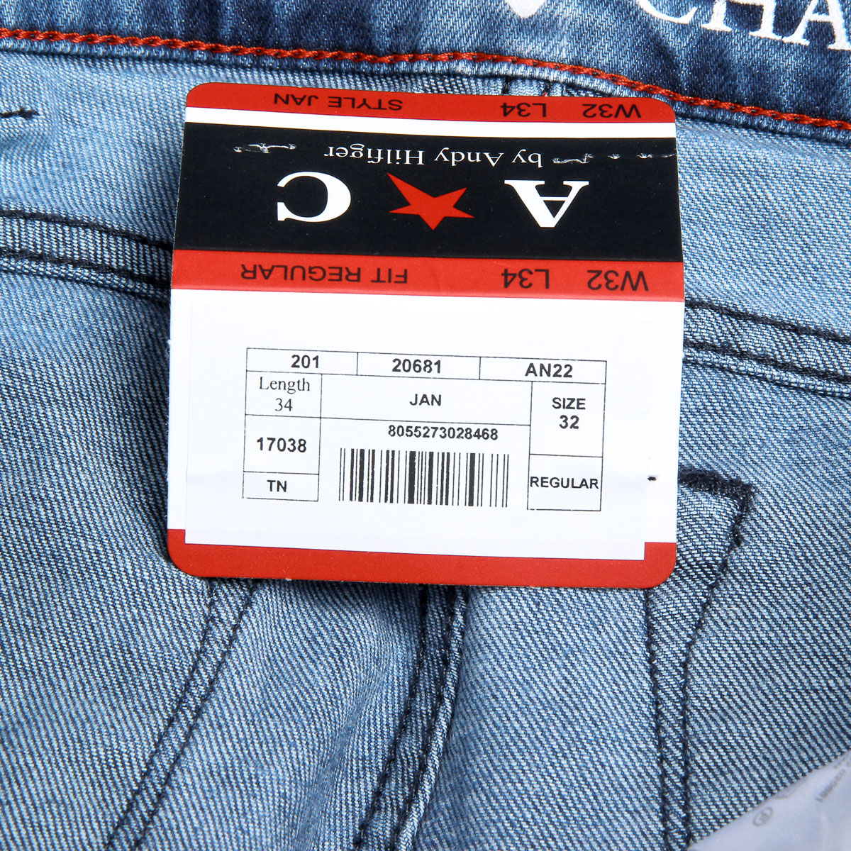 Jeans da uomo Andrew Charles Denim JAN