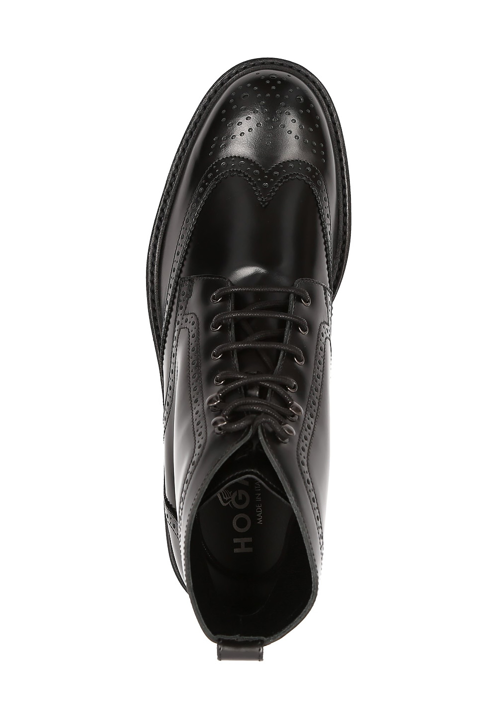 Hogan Scarpe stringate da uomo nere HXM2170S85066Q6B999
