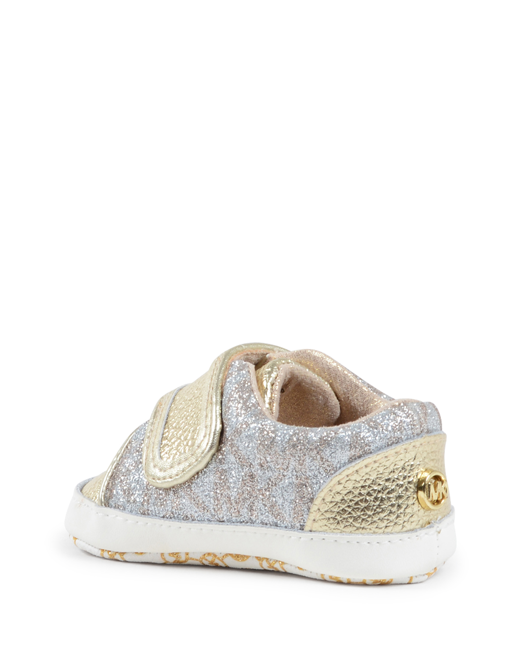 Michael Kors Sneaker Prewalker per ragazze color oro ZIA BABY SKIP GLD SLV