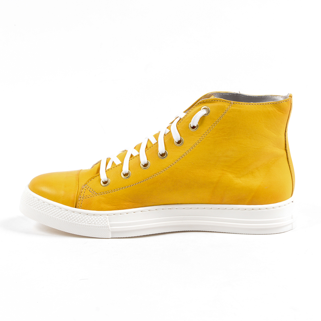 V 1969 Italia Sneaker da donna gialla KOAL