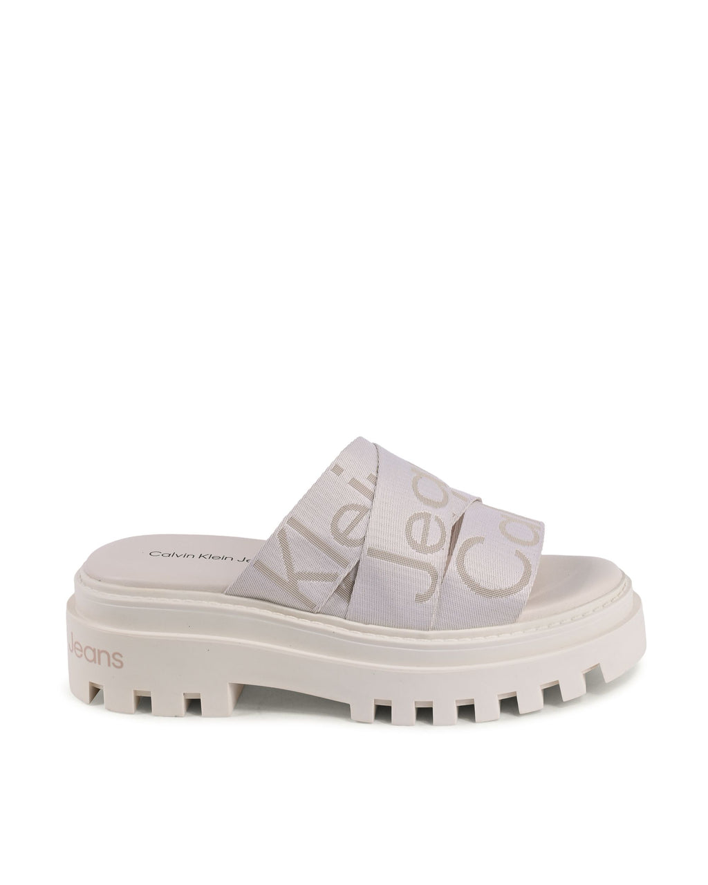 Calvin Klein Zeppa da donna bianca YW0YW00949YBH