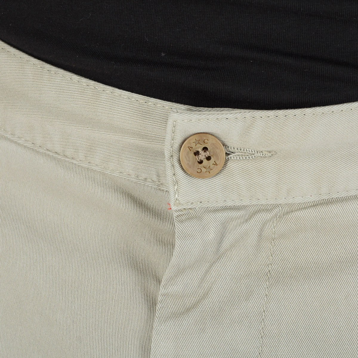 Andrew Charles Pantaloncini da uomo color talpa SADECK