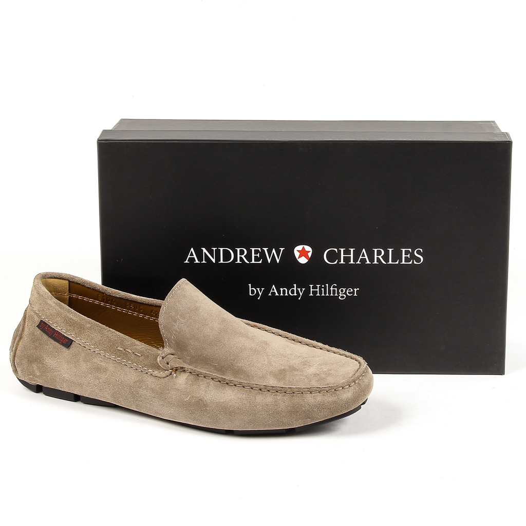 Mocassini da uomo Andrew Charles Taupe TRON