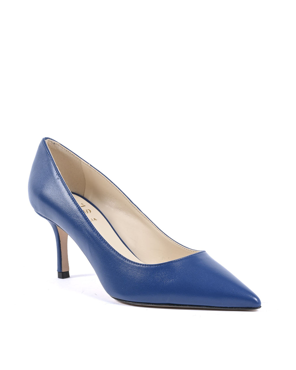 19V69 Italia Womens Pump Blue INES65 NAPPA BLU