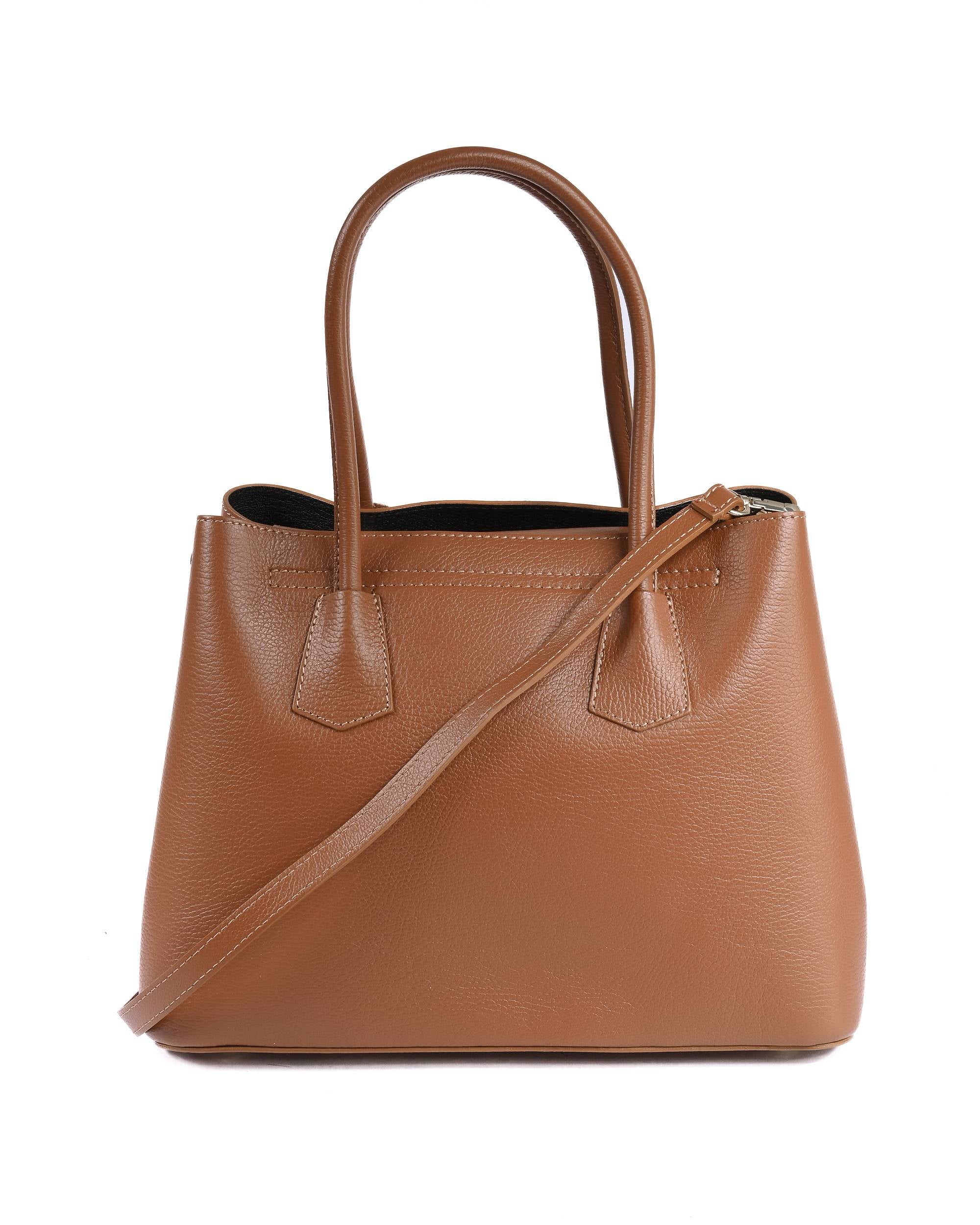 Borsa a mano da donna V Italia 10510 DOLLARO CUOIO