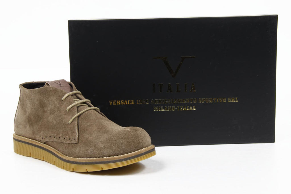 V 1969 Italia stivaletti uomo 5156 CAMOSCIO TAUPE