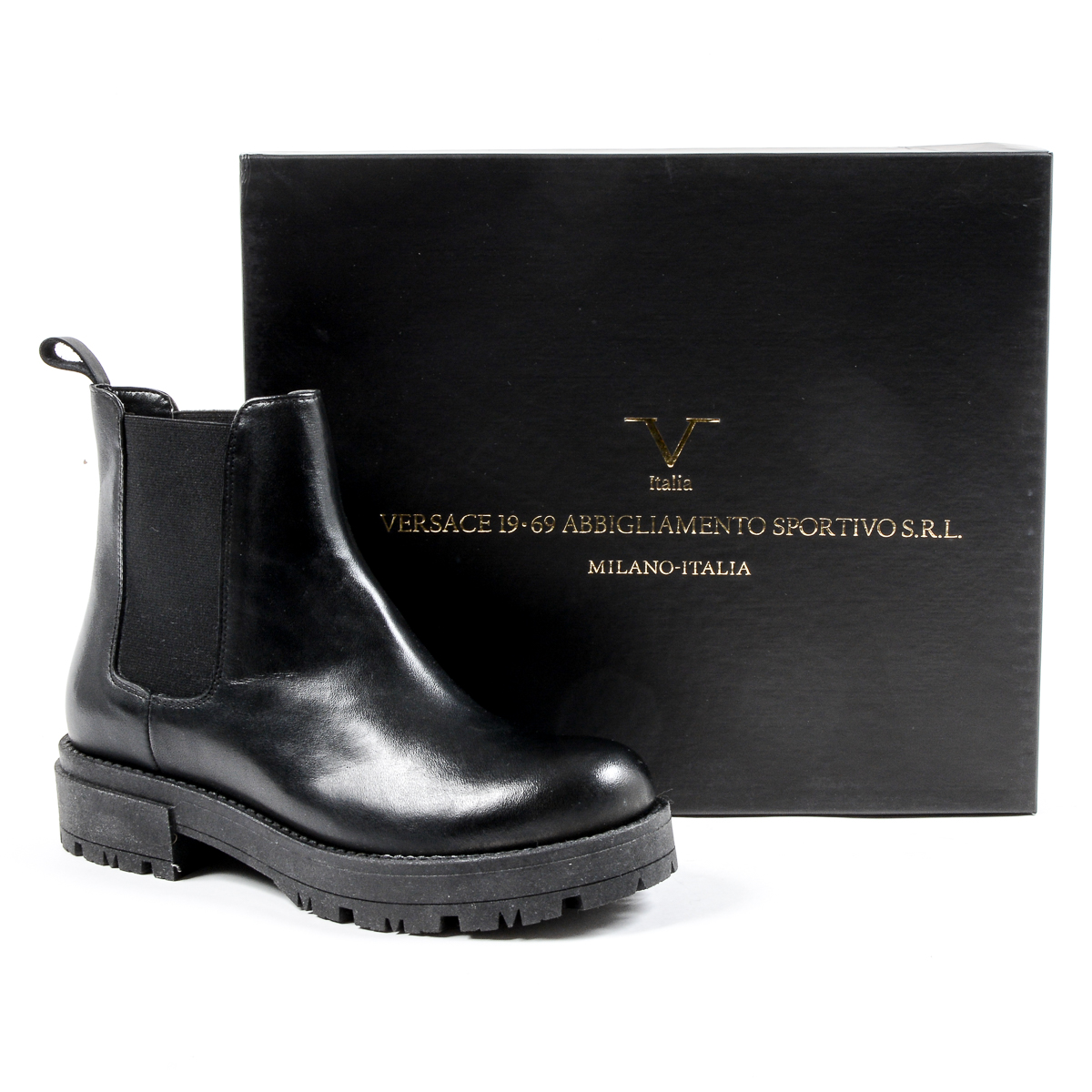 V 1969 Italia Stivaletto da donna nero ZARA