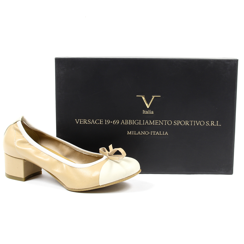 V 1969 Italia Ballerina con tacco da donna