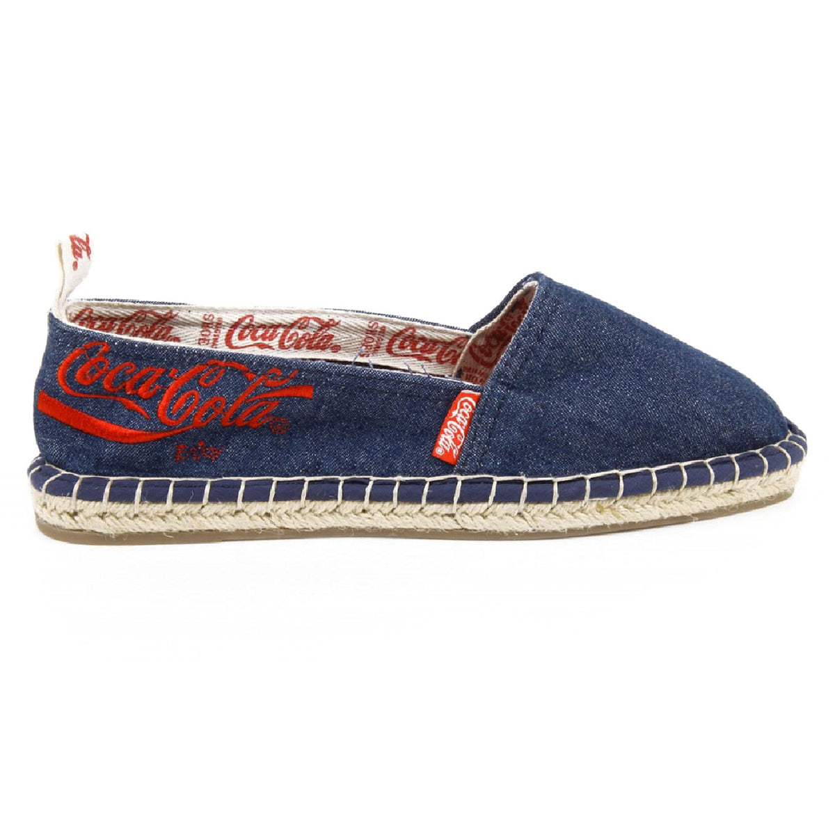 Espadrillas da donna Coca Cola CC06102 JUTA CLASSIC JEANS