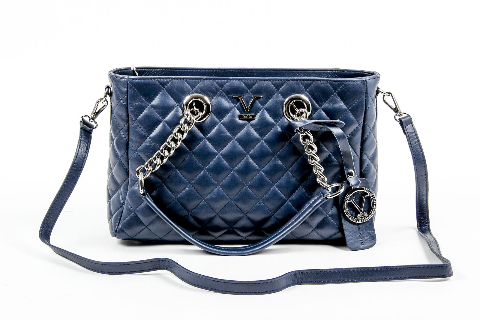 V 1969 Italia Borsa da donna V011 S BLUE JEANS