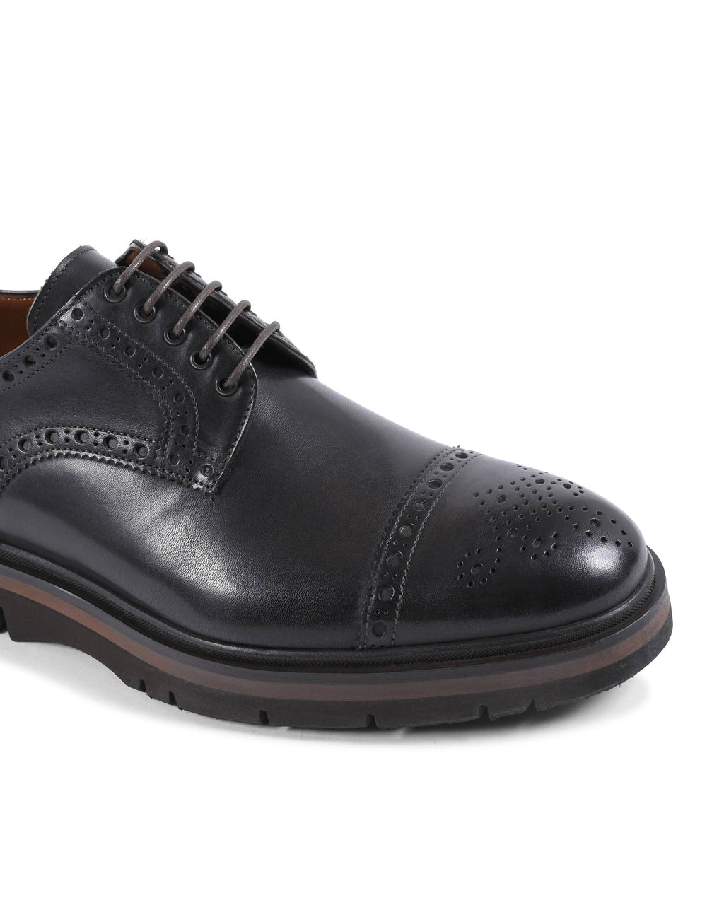 Scarpe Brogue da Uomo Dee Ocleppo EB132 VITELLO T MORO