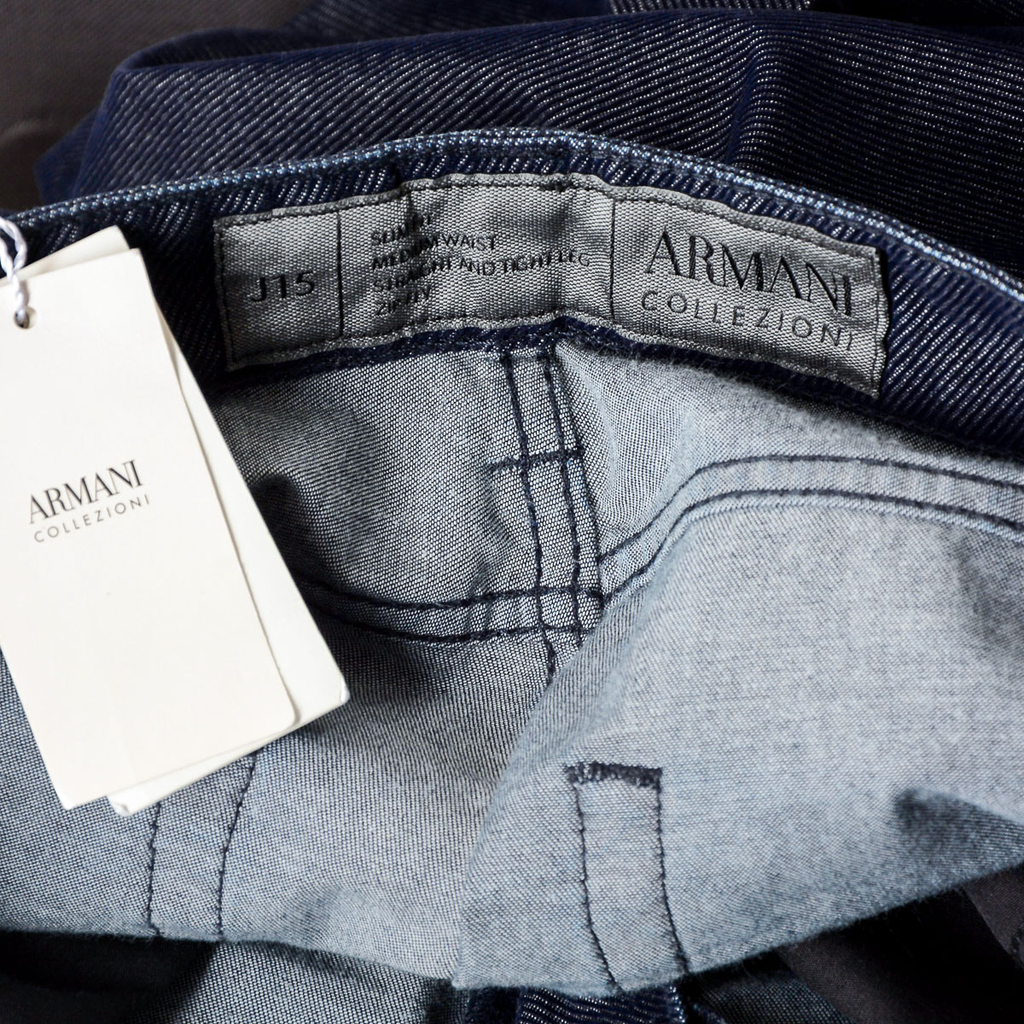 Jeans Armani Collezioni Uomo Blu Scuro