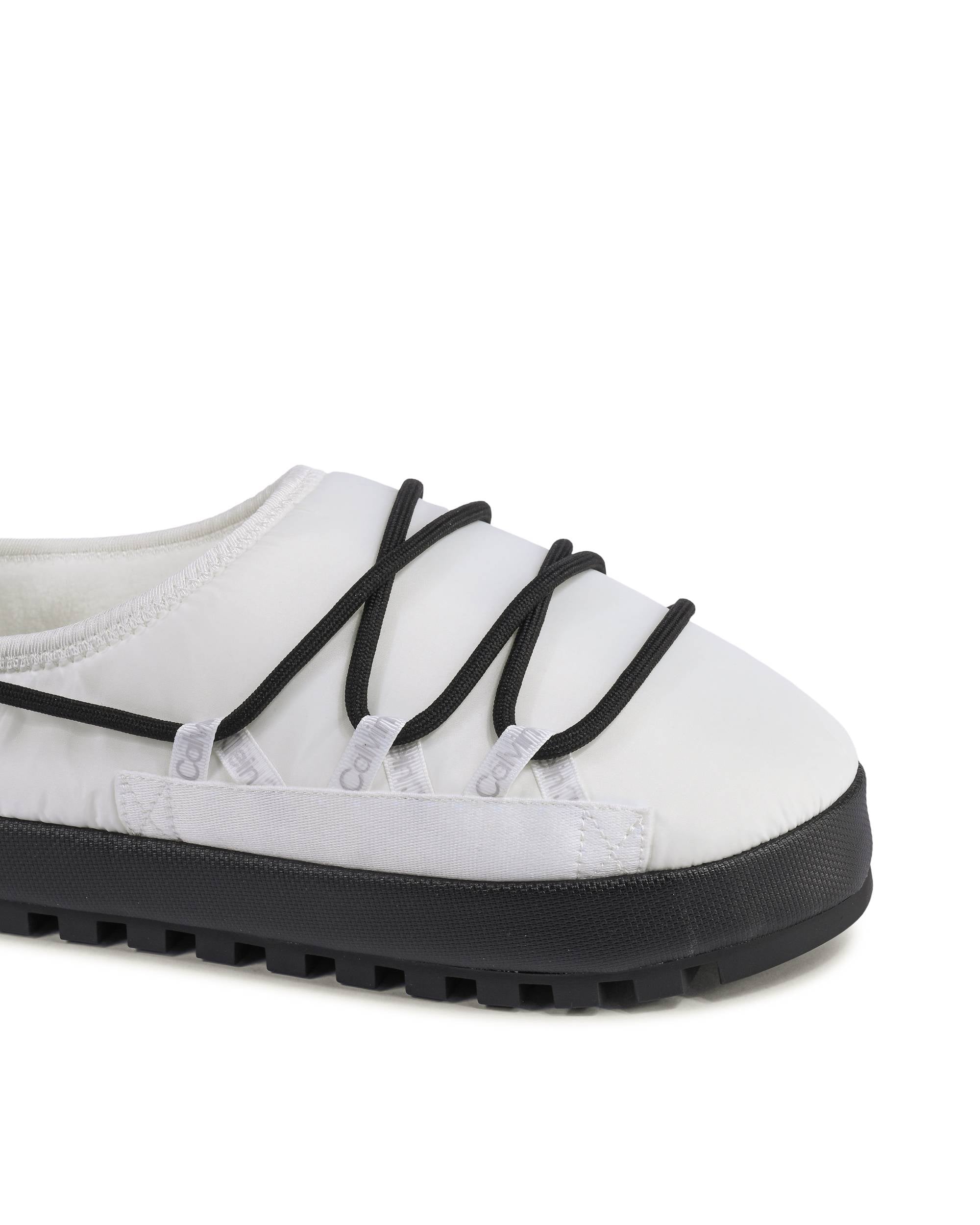 Calvin Klein Pantofole da donna bianche YW0YW01216YBR