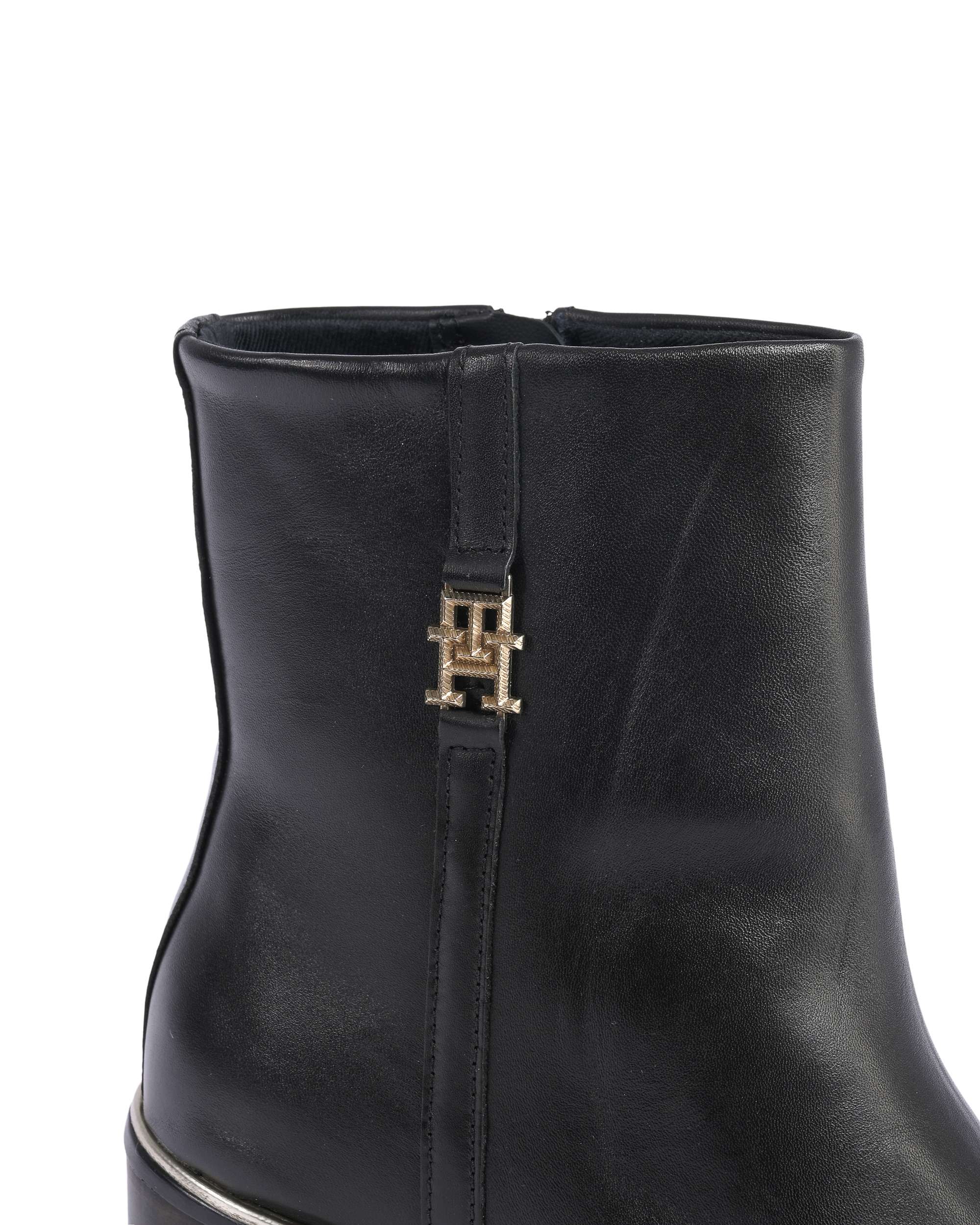 Tommy Hilfiger Stivali da donna NERO FW0FW07539BDS