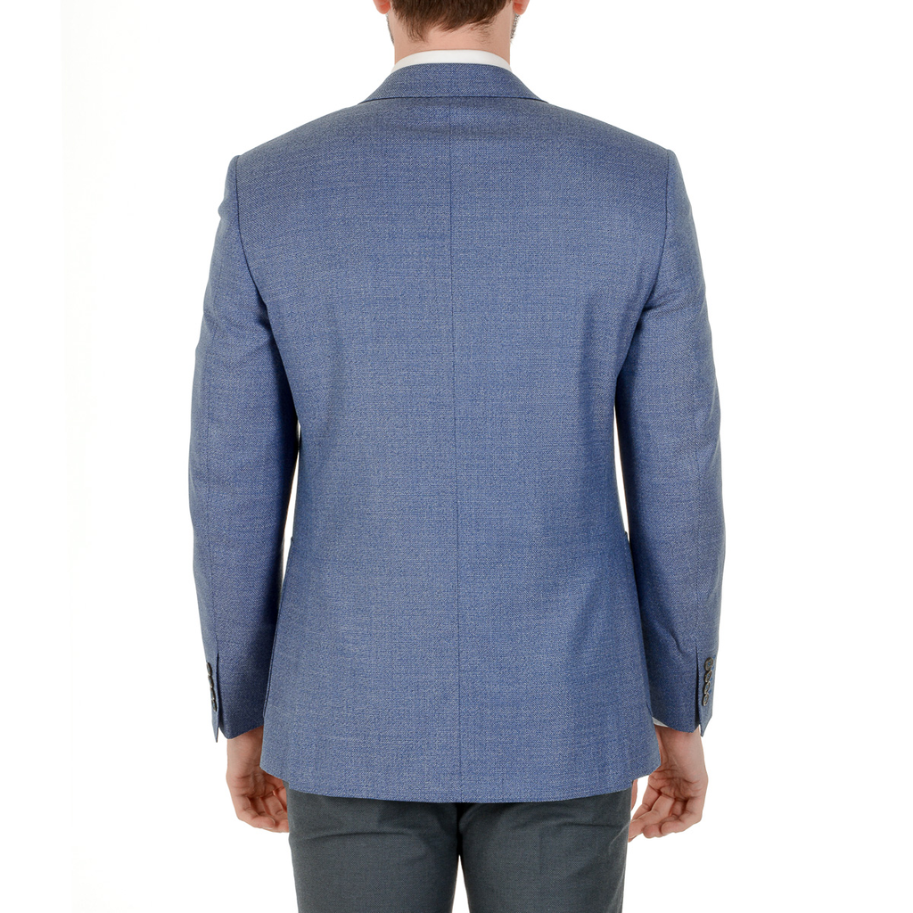Giacca uomo Canali maniche lunghe azzurro