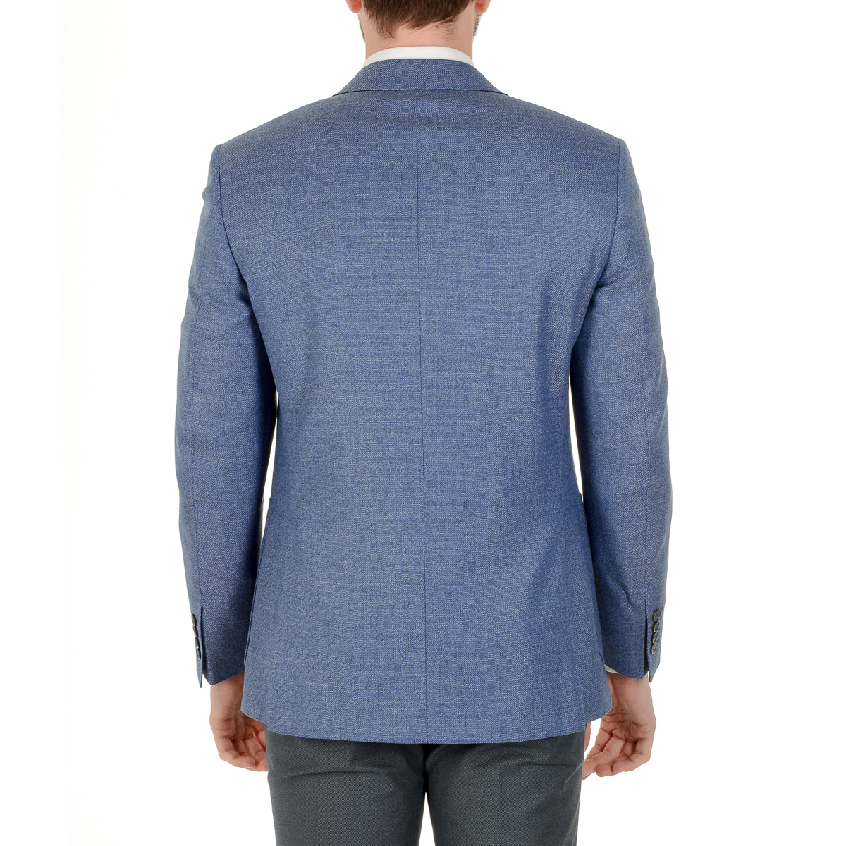 Giacca uomo Canali maniche lunghe azzurro
