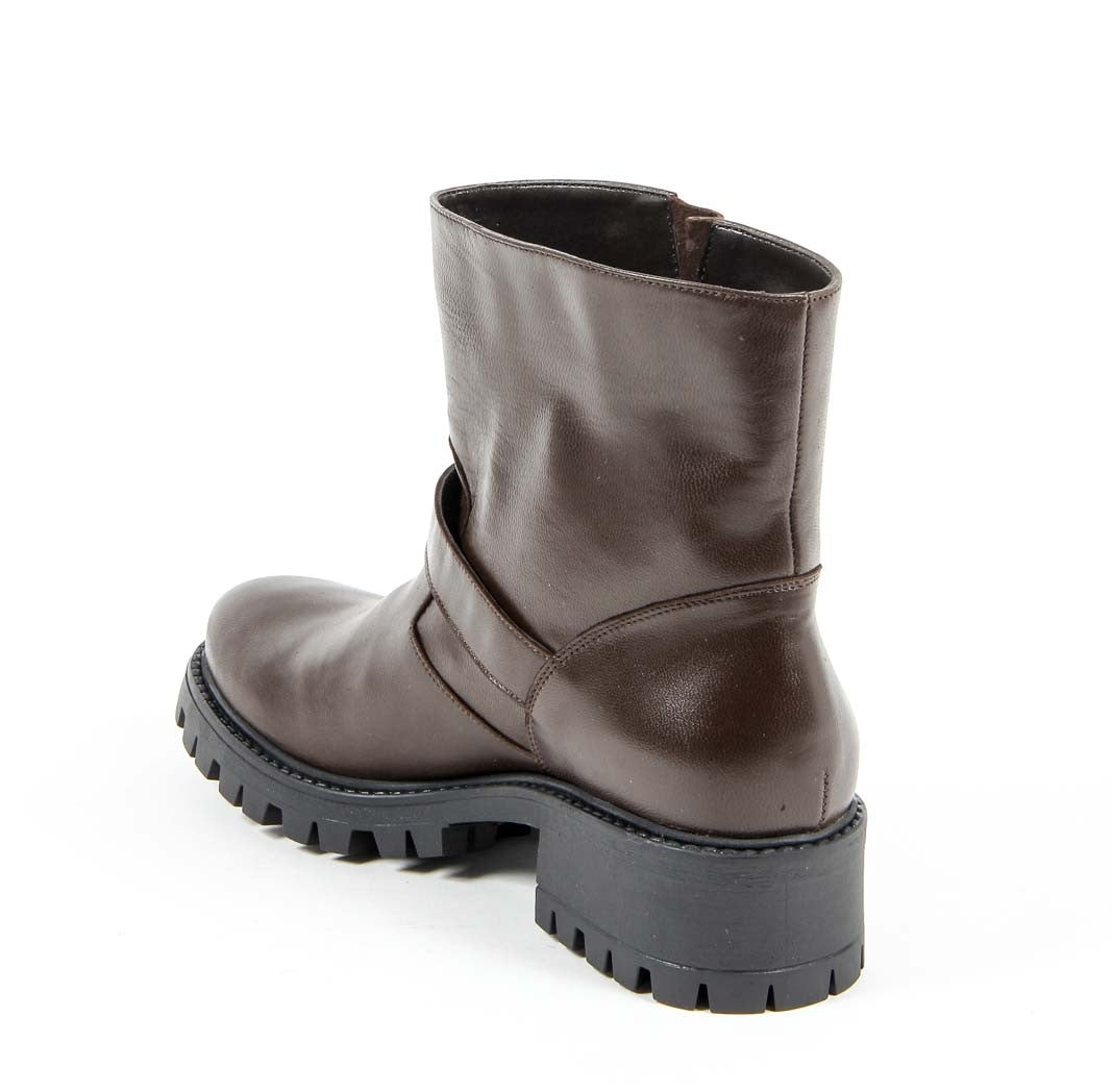 V 1969 Italia Womens Short Boot B1441 NAPPA T. MORO