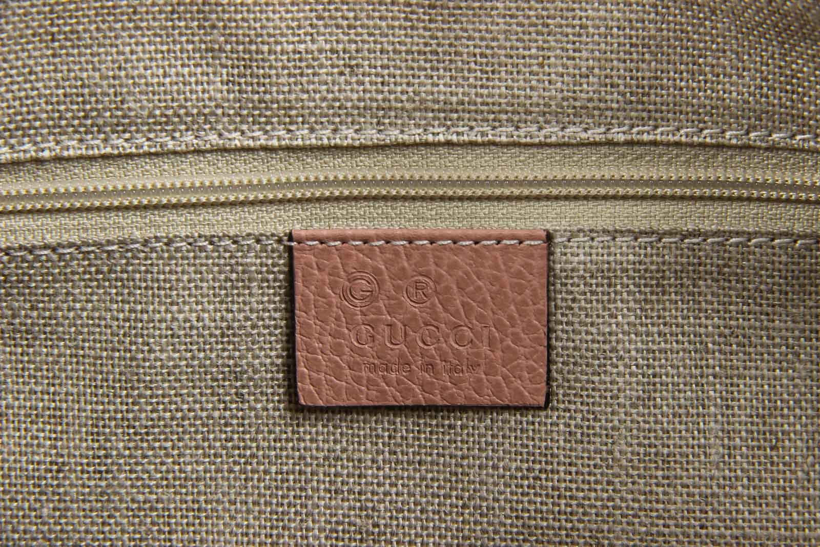 Borsa a mano Gucci Bree Original GG Hobo da donna