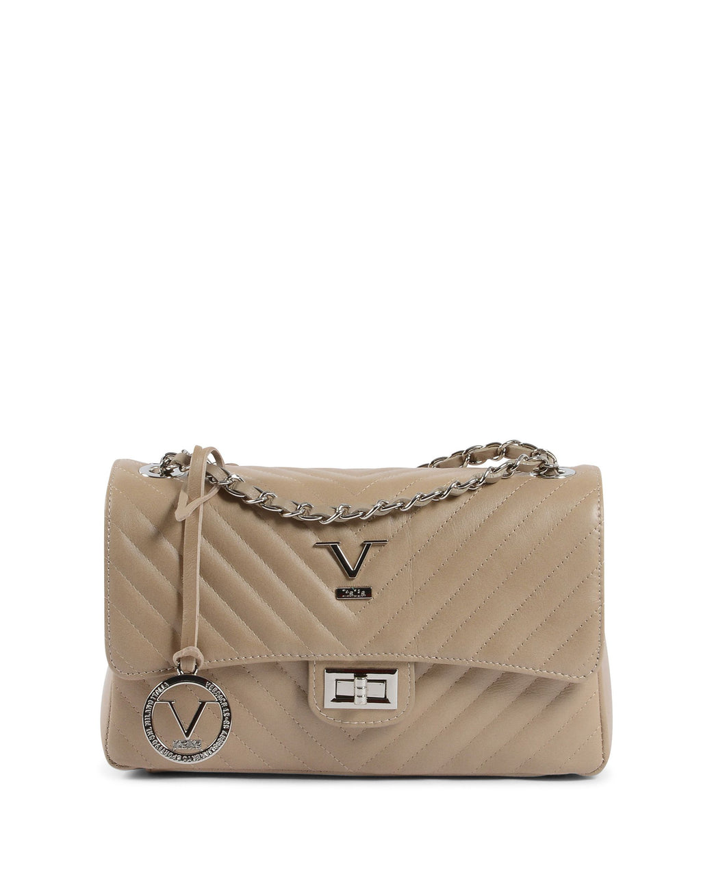 V Italia Borsa da donna Taupe V0116 SAUVAGE TAUPE