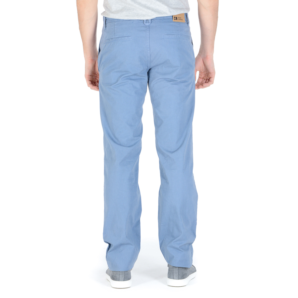 Pantaloni da uomo Hugo Boss Azzurro SCHINO
